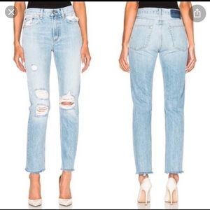 Rag & Bone Marilyn jeans Union Pool high rise